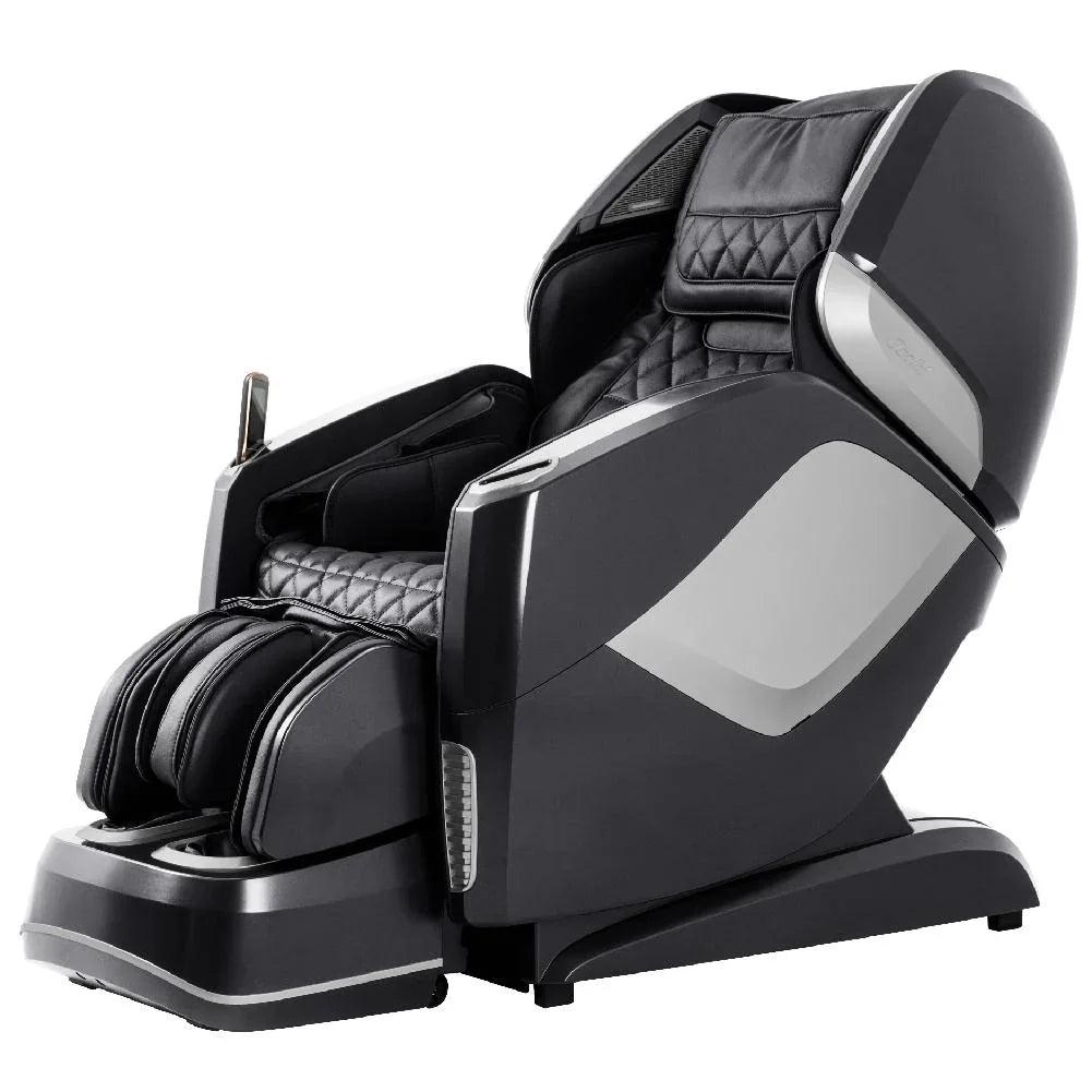 Official Osaki product photo of the OS-Pro Maestro 4D massage chair in black and pewter