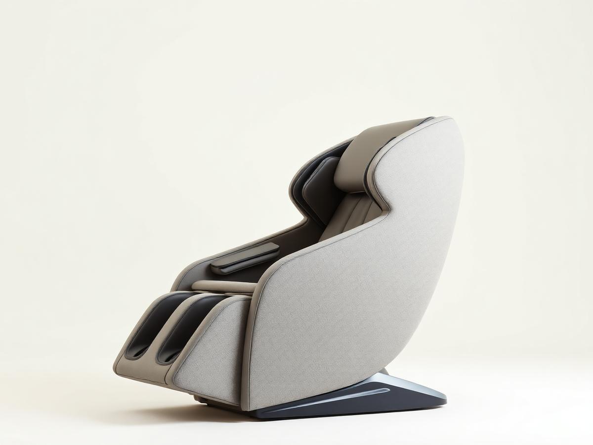 Representative studio photo of a compact massage chair, shown in place of an official Synca CirC+ product image
